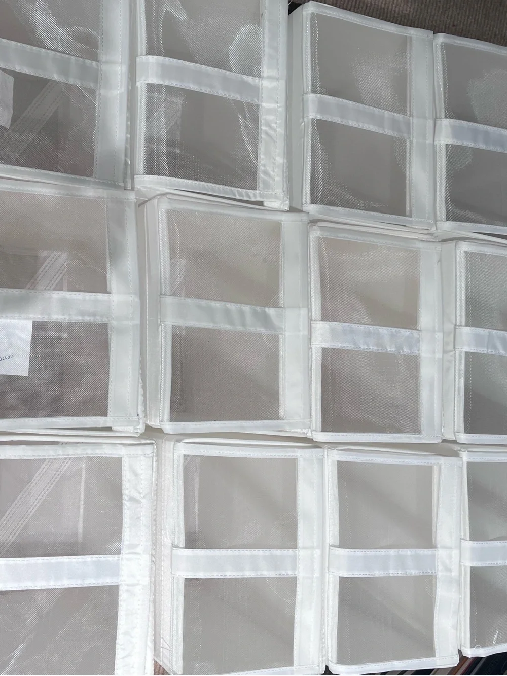 IKEA Shoe Storage Boxes SKUBB in White (set of 15)